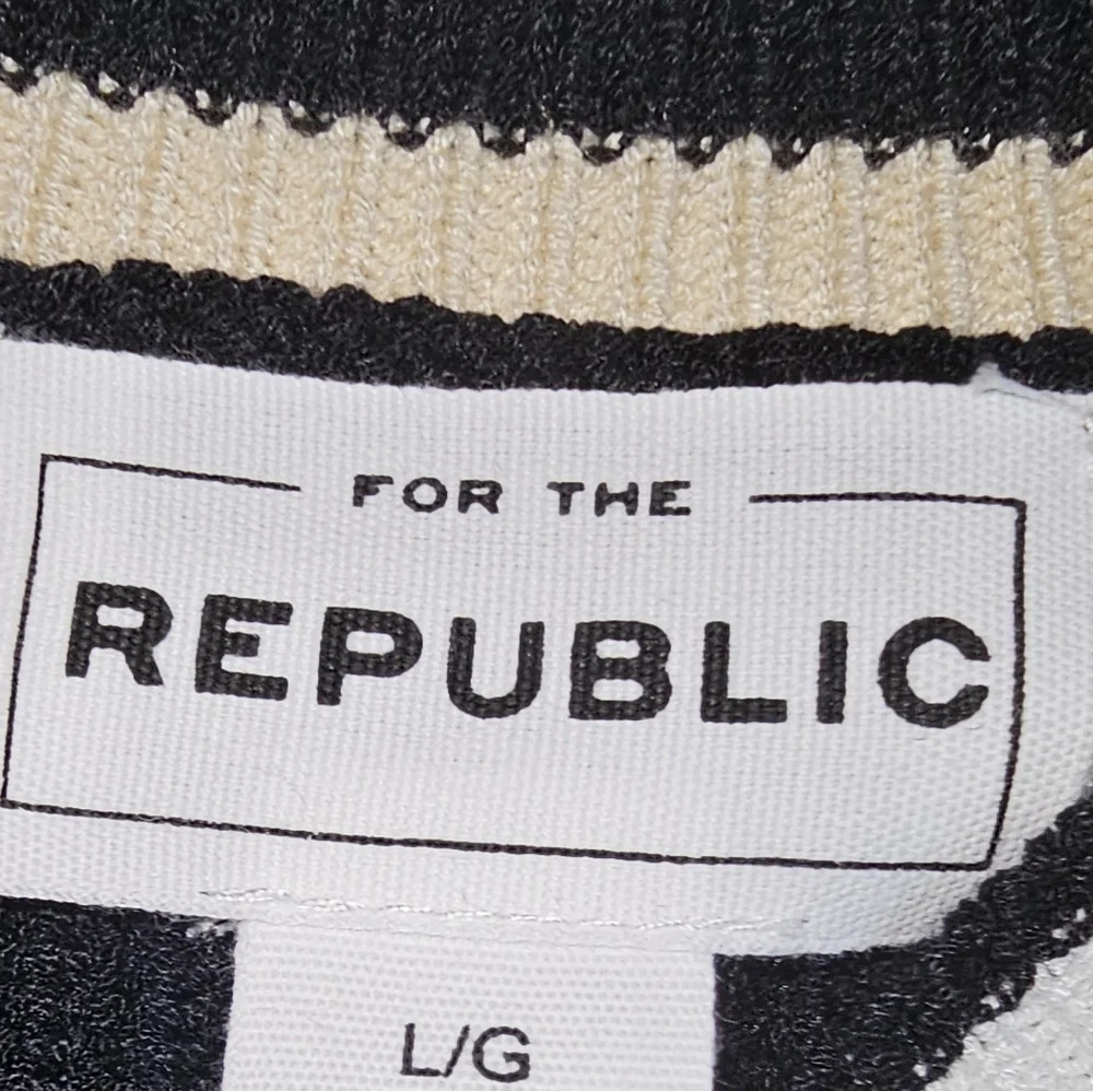 For The Republic Varsity Ribbed Sweater - Picture 9 of 10